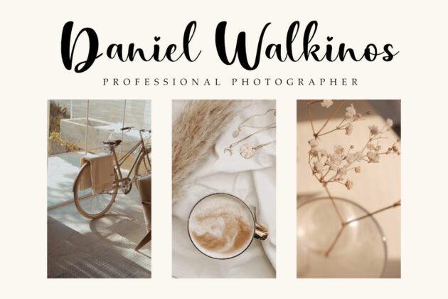Big Love - Wedding Font Poster 4