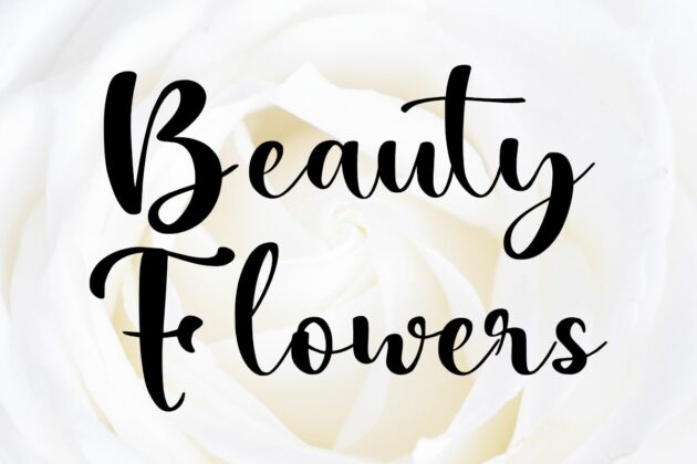 Big Love - Wedding Font Poster 5