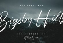 Bigsby Hills Poster 1