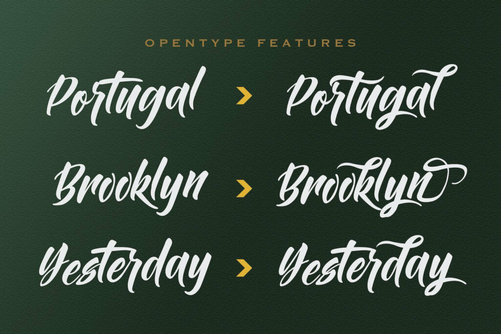 Bintang Kejora - Handwritten Font Poster 7