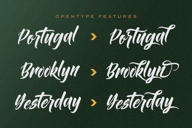 Bintang Kejora - Handwritten Font Poster 7
