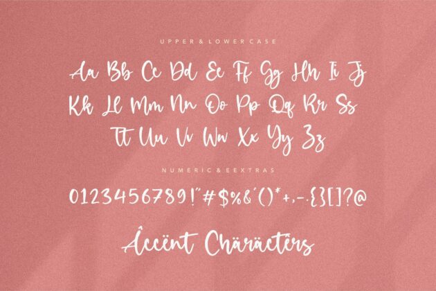 Birdlove Lovely Handwritten Font Poster 6