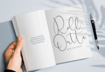 Birdwatch Luxury Modern Calligraphy Font Poster 1