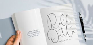 Birdwatch Luxury Modern Calligraphy Font Poster 1