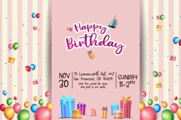 Birthday Dream Cute and Quirky Handwritten Script Poster 5