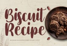 Biscuit Recipe Poster 1