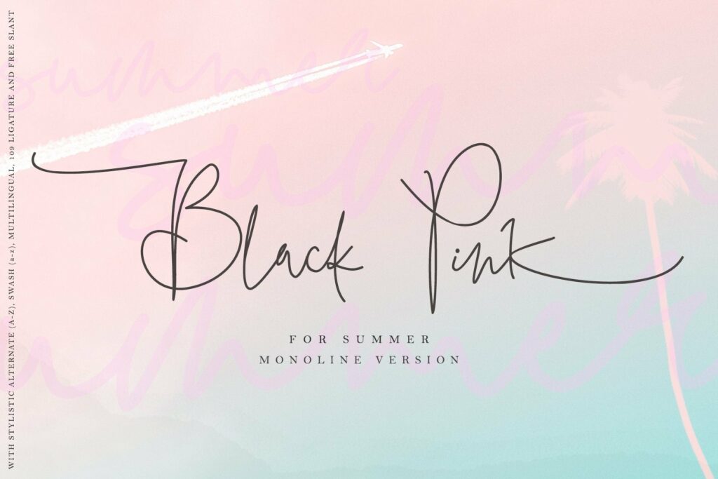 BLACK PINK SUMMER Poster 4