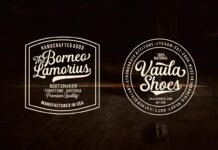 Black Seashore Font Poster 1