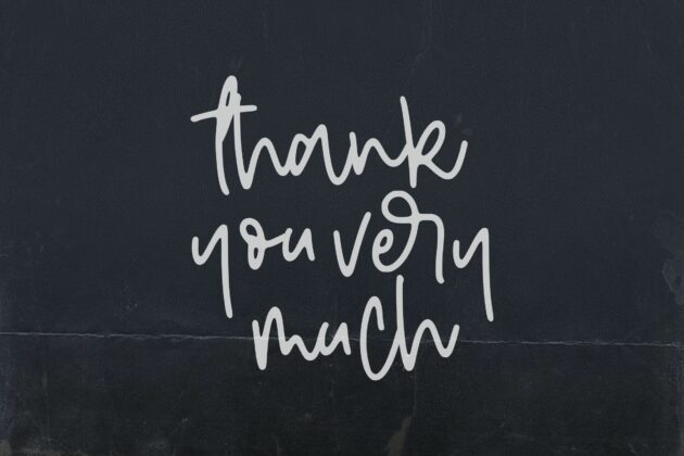 Blackfeast Stylist Handwritten Font Poster 7