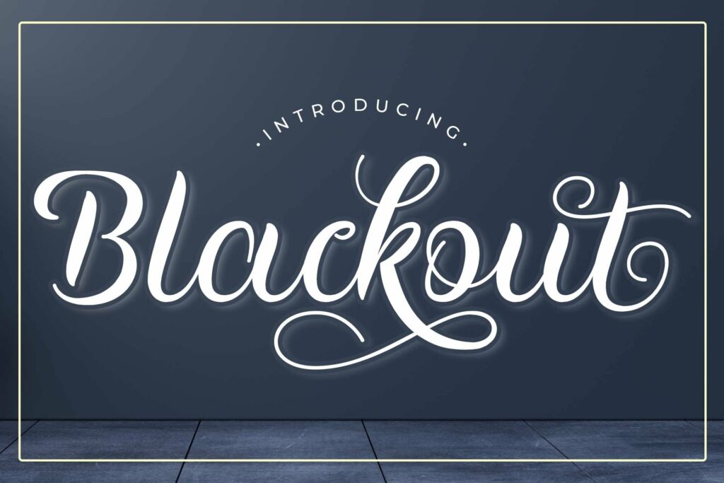 Blackout Poster 1