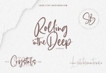 Blankside Modern Calligraphy Font Poster 1