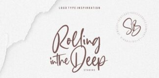 Blankside Modern Calligraphy Font Poster 1