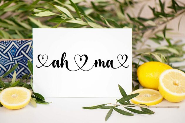 Blenda Darling Lovely Font Poster 2