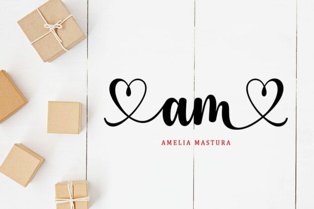 Blenda Darling Lovely Font Poster 5