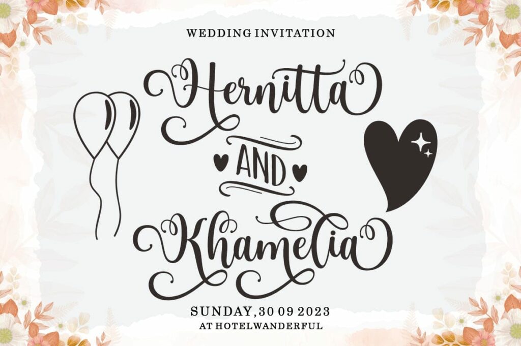 Blustina Script and Extras Poster 6