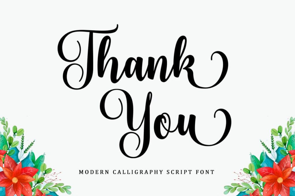 Bodaholic Script Font Poster 2