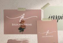 Bohemian Script Font Poster 1