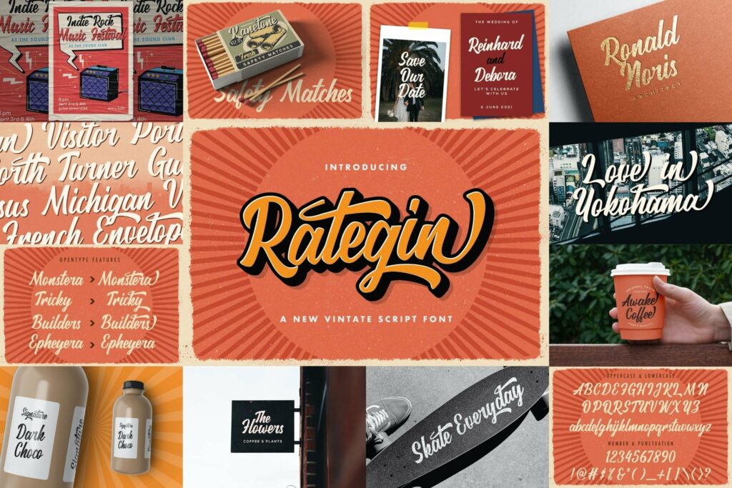 Bold Script Font Bundle Vol 1 Poster 5