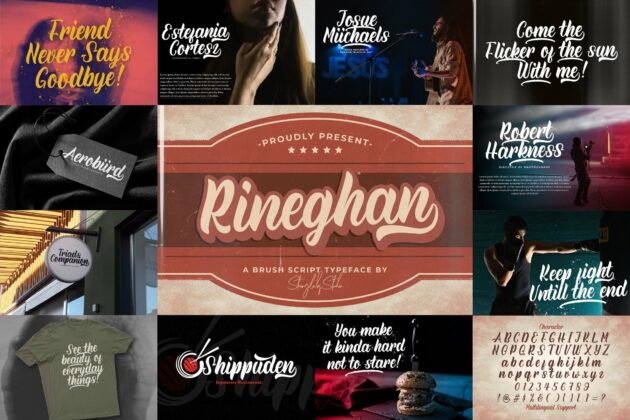 Bold Script Font Bundle Vol 2 Poster 4
