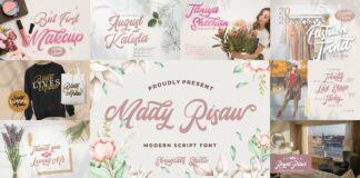 Bold Script Font Bundle Vol 3 Poster 1