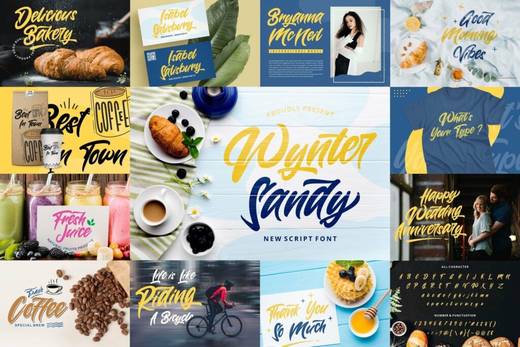 Bold Script Font Bundle Vol 3 Poster 6