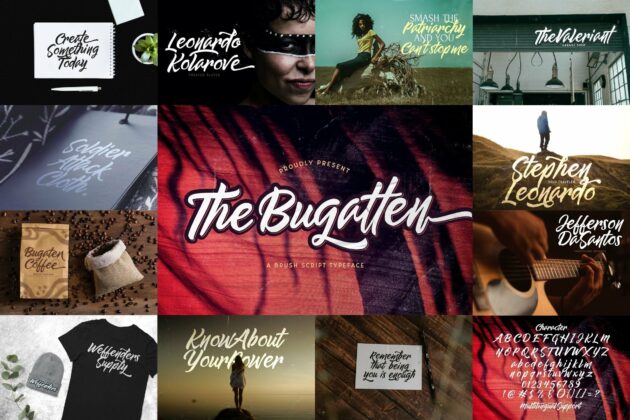 Bold Script Font Bundle Vol 3 Poster 8