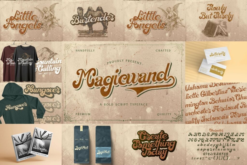 Bold Script Font Bundle Vol 4 Poster 4