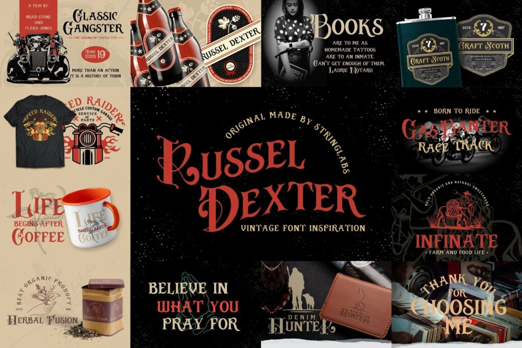 Bold Script Font Bundle Vol 6 Poster 8
