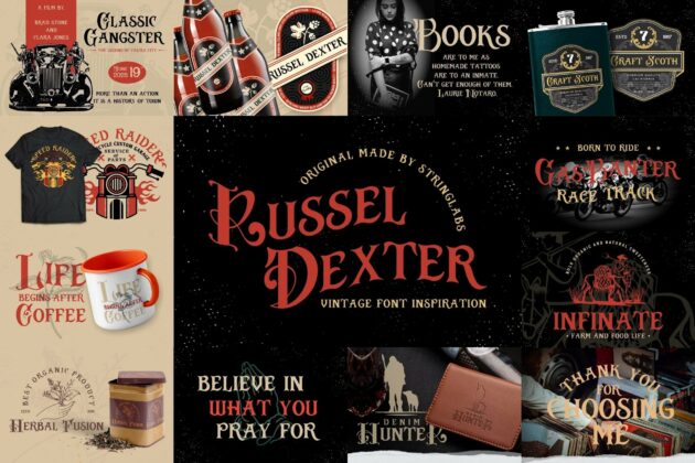 Bold Script Font Bundle Vol 6 Poster 8
