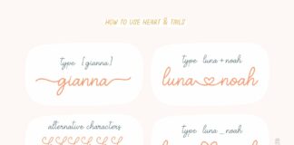 Booline Morning - Monoline Font Duo Poster 1