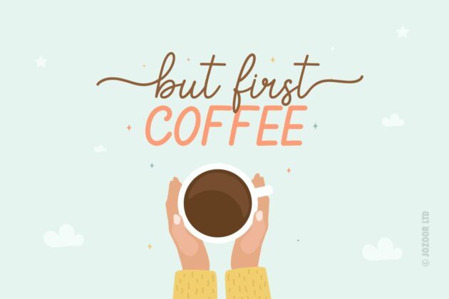 Booline Morning - Monoline Font Duo Poster 5