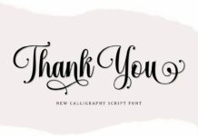 Brilliant Simple Script Font Poster 1