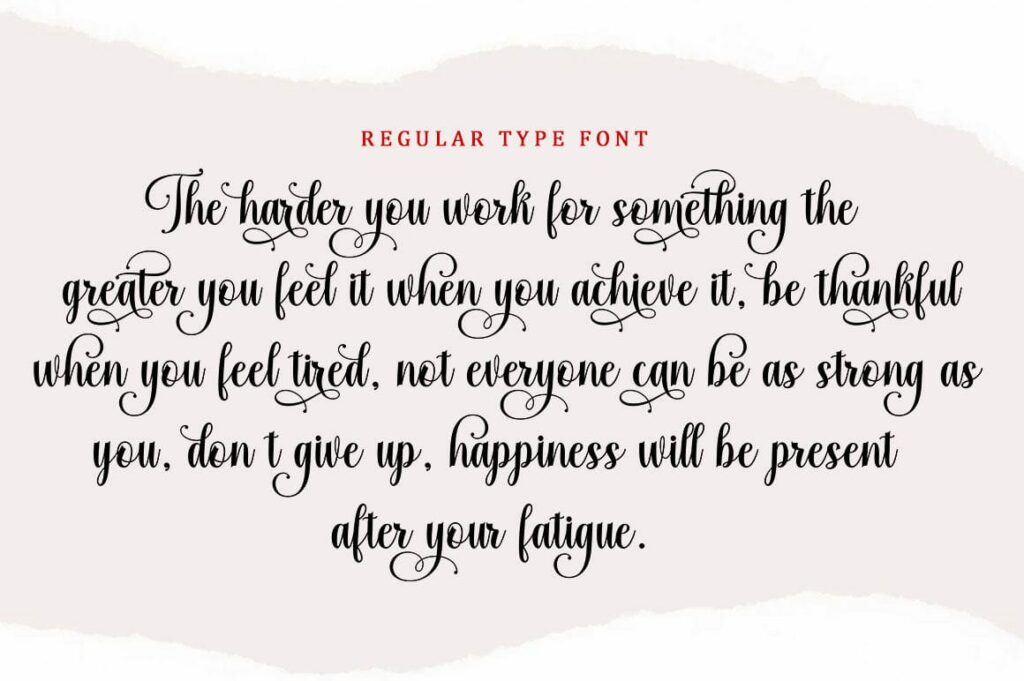 Brilliant Simple Script Font Poster 6