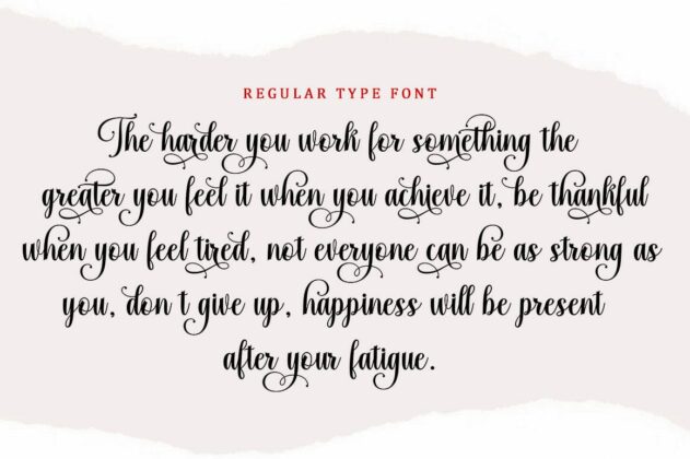 Brilliant Simple Script Font Poster 6
