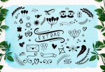 Brilliant Soulmates Font Duo Plus Extras Poster 1