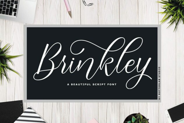 Brinkley Script Poster 7