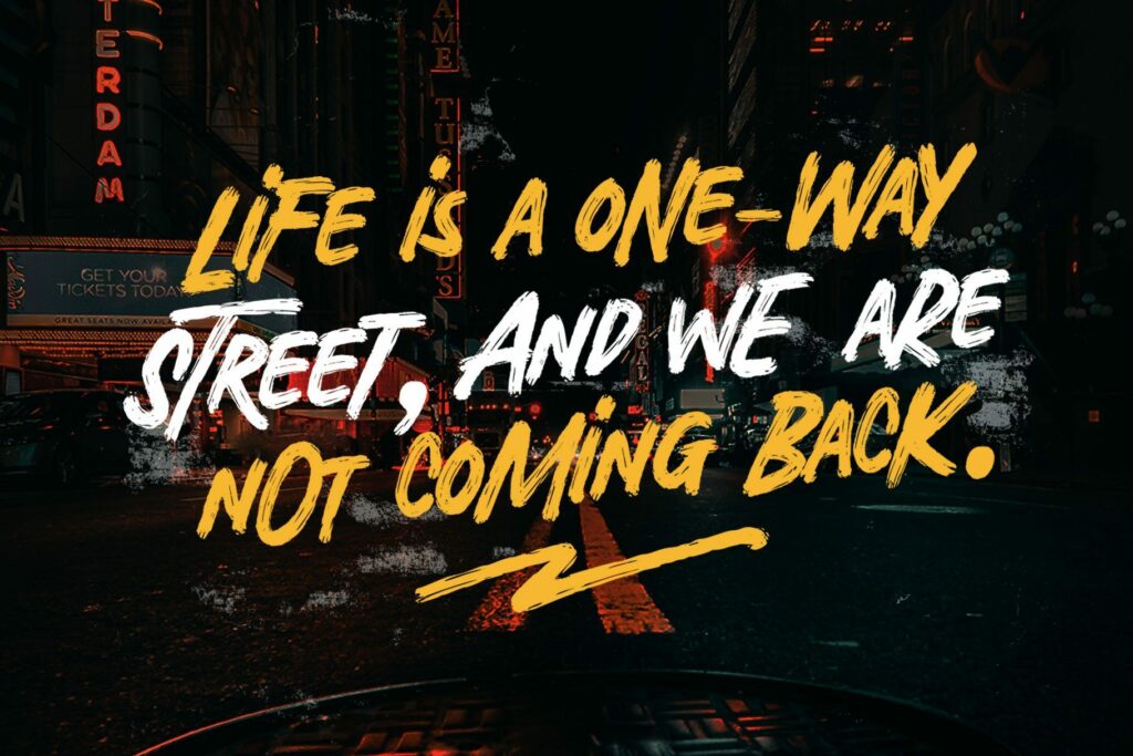 Broken Crush - Brush Font Poster 9