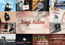 Brush Textured Font Bundle Vol. 2 Poster 1