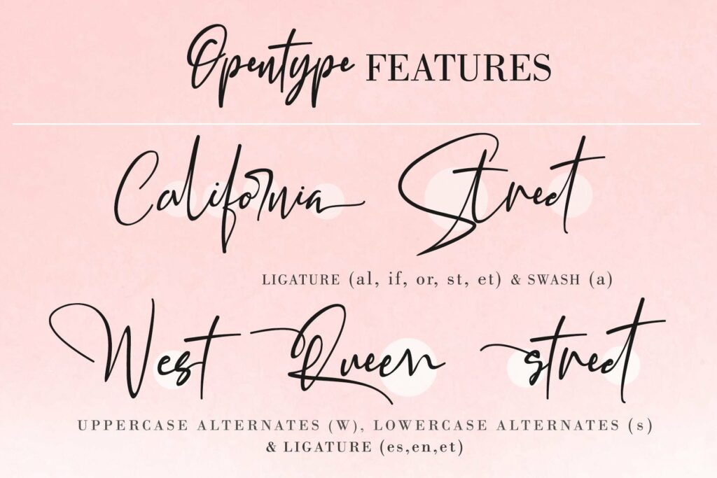 CALIFORNIA STREET (10 STYLES IN 1 TYPEFACE) Poster 14