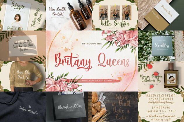 Calligraphy Font Bundle Vol 1 Poster 2