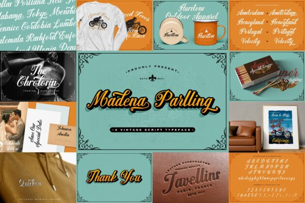 Calligraphy Font Bundle Vol 1 Poster 6