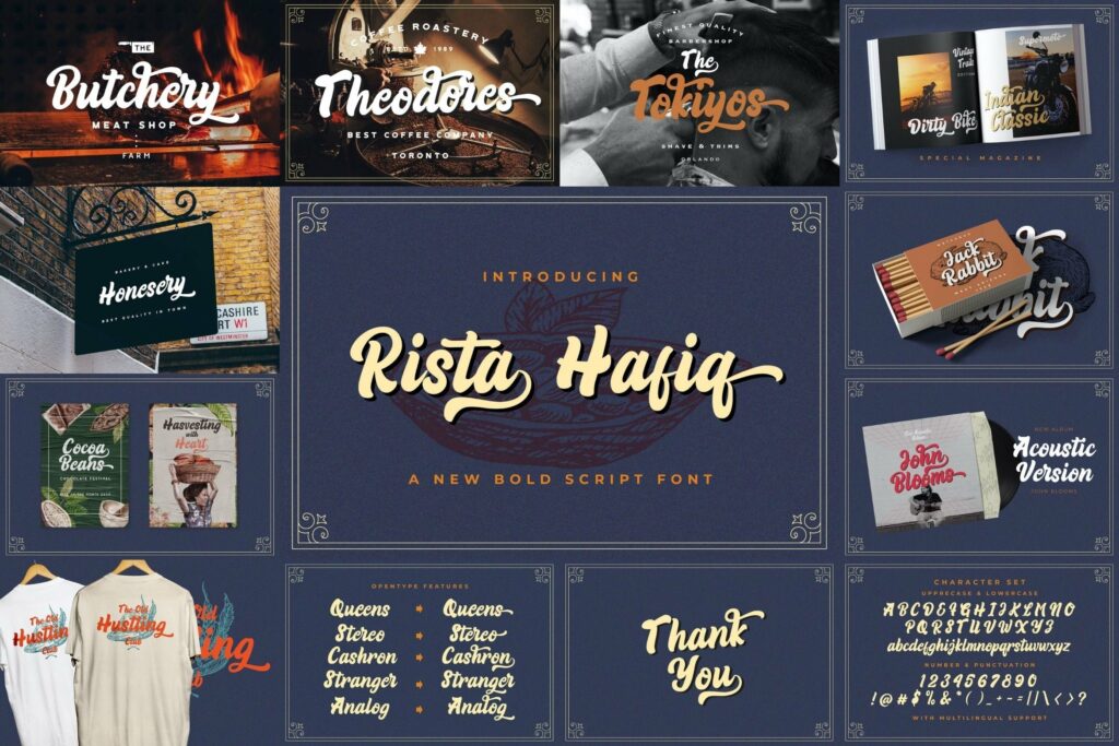Calligraphy Font Bundle Vol 2 Poster 1