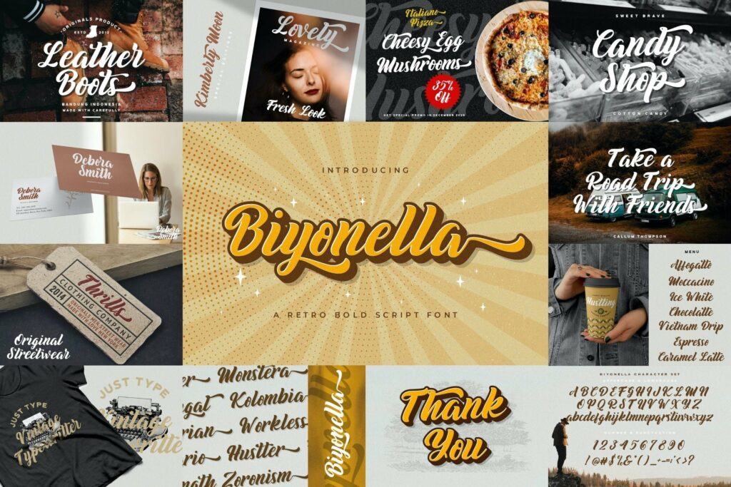 Calligraphy Font Bundle Vol 2 Poster 3