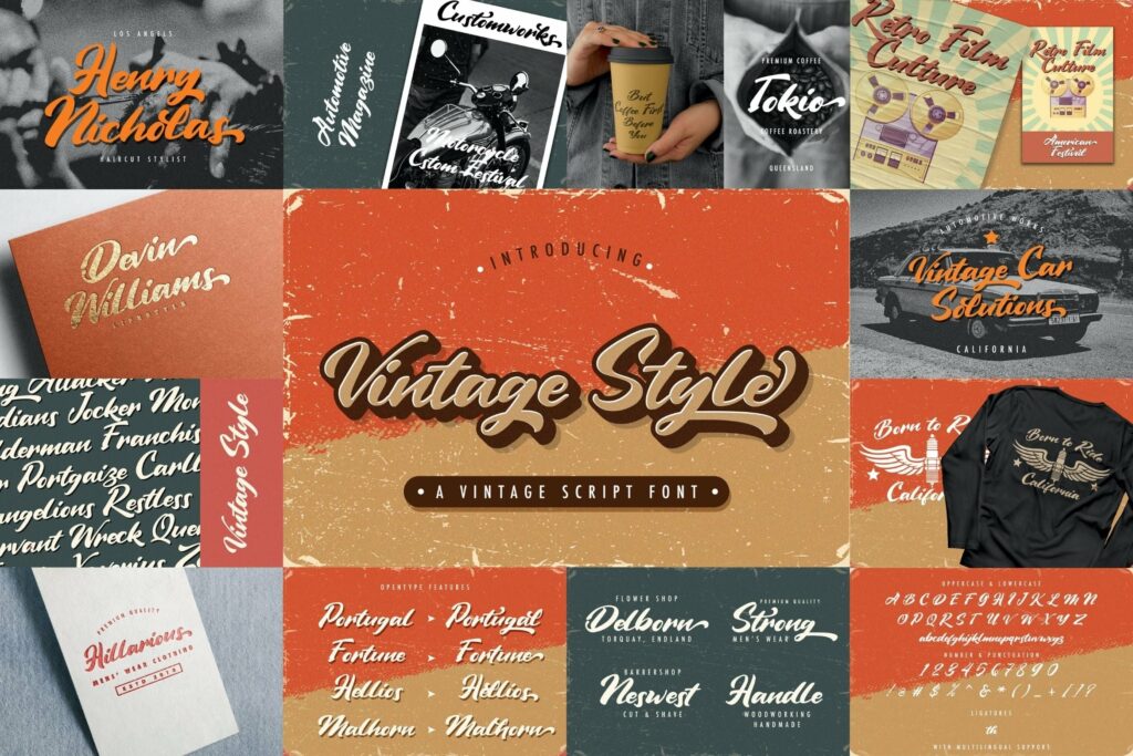 Calligraphy Font Bundle Vol 2 Poster 7