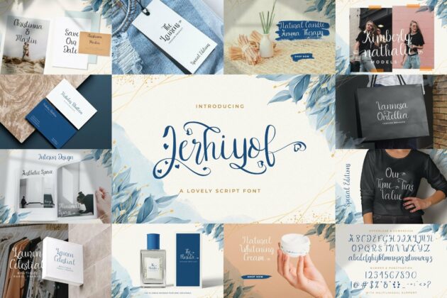 Calligraphy Font Bundle Vol 4 Poster 4