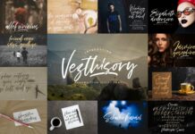 Calligraphy Font Bundle Vol 6 Poster 1