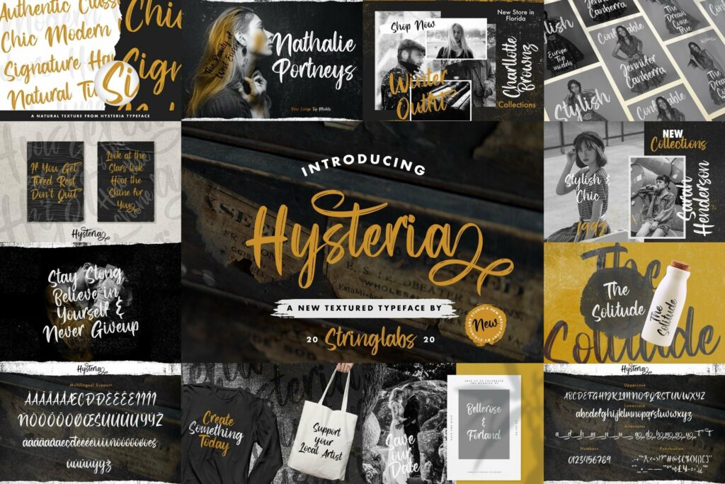 Calligraphy Font Bundle Vol 6 Poster 4
