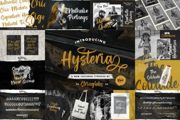 Calligraphy Font Bundle Vol 6 Poster 4