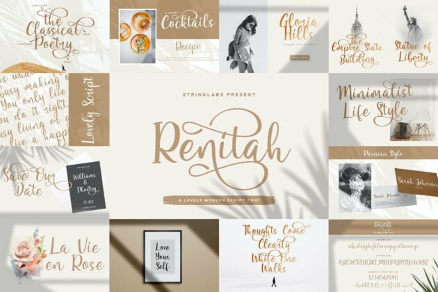 Calligraphy Font Bundle Vol 6 Poster 9