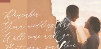 Camila Raindrop Elegant Modern Calligraphy Font Poster 1